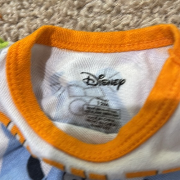 6 Piece Baby Boy 12 Month Disney Baby Bundle, Toy Story, Monsters Inc, Mickey - Picture 3 of 6